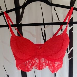 PINK Victoria Secret Small orange bralette